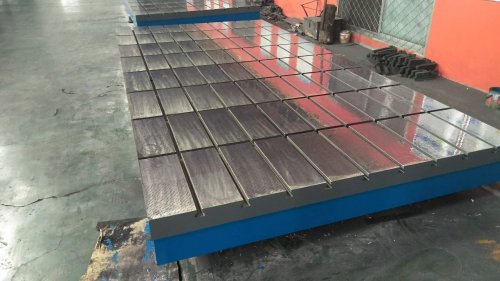 鑄鐵平台（tái）的安裝步驟